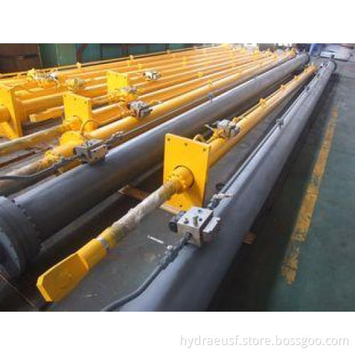 Max Diameter 1200mm Flat Gate Hydraulic Hoist Cylinder QPPY